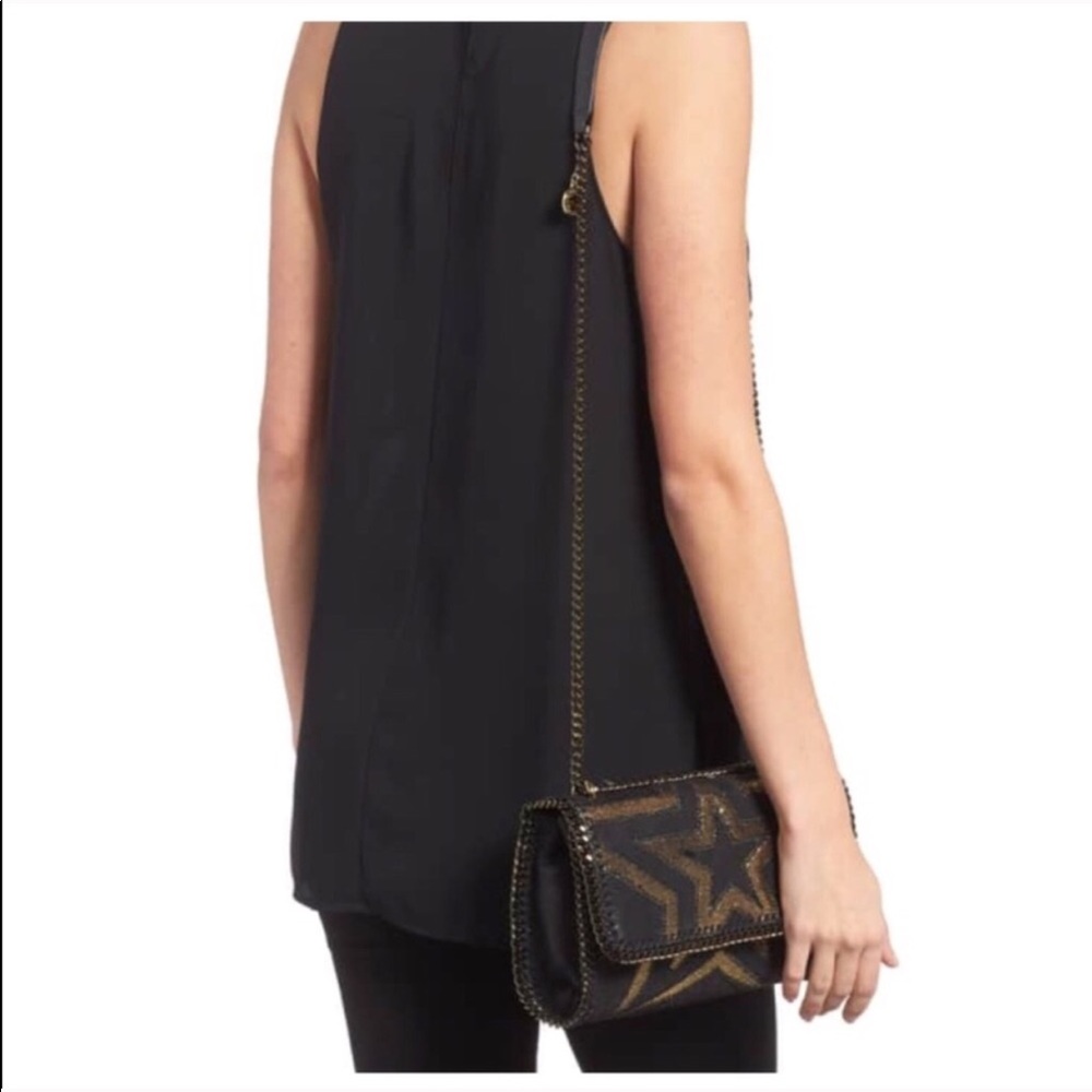 NWT Falabella Shaggy Star Faux Leather